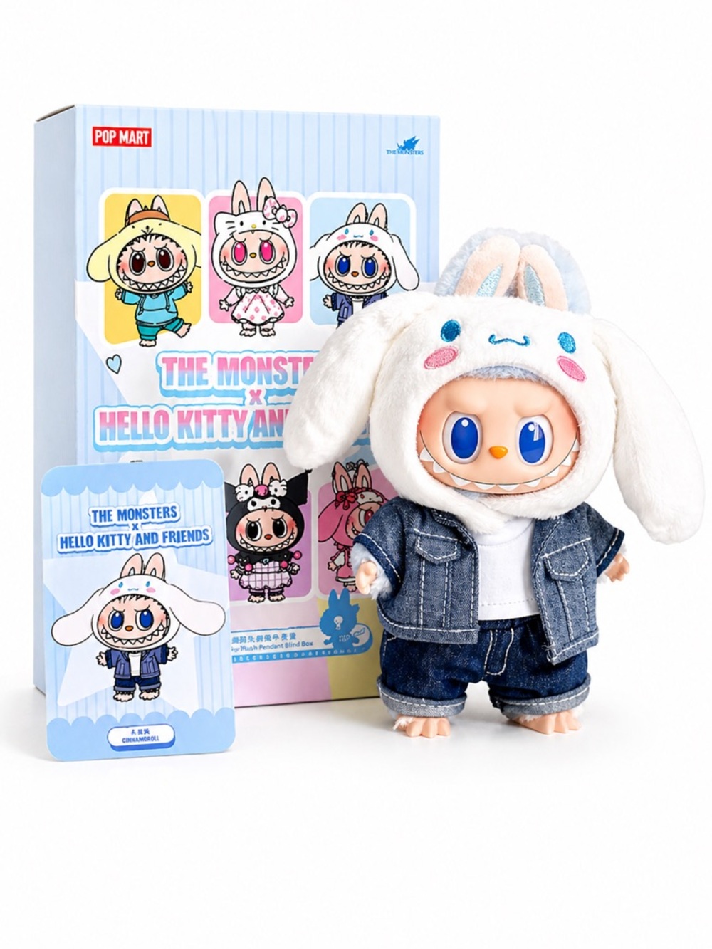 Pop Mart Labubu THE MONSTERS Hello Kitty and Friends Cinnamoroll